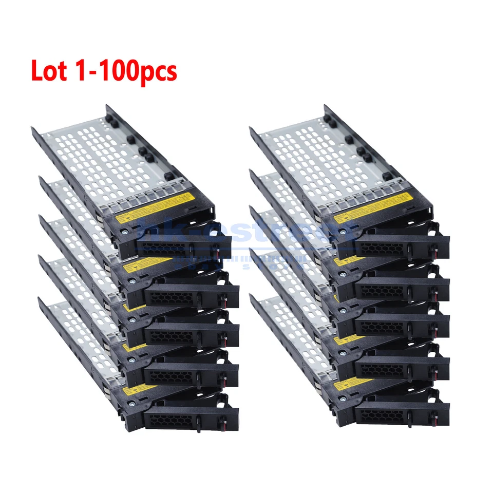 Lot Lenovo 2.5'' SFF SAS Hard Drive Caddy Tray for DS2200 DS4200 DS6200 00MT546 - Image 1 of 4