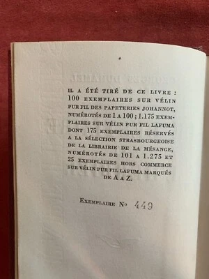 RARE - EO - GEORGES DUHAMEL - LE BESTIAIRE ET L'HERBIER - N°  - 1948 - Photo 1/4