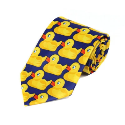 Yellow Rubber Duck Tie HIMYM How I Met Your Mother Barney's Ducky Cosplay Tie - Image 1 of 4