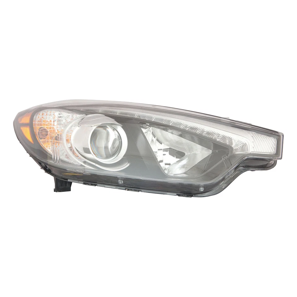 Правосторонняя галогенная фара со стороны пассажира сертифицирована CAPA для Kia Forte 2014-2015 годов выпуска - Изображение 1 из 1