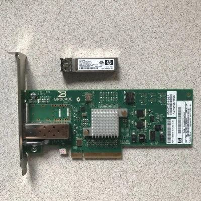 HP 571520-001 8Gbps Fibre Channel Network Card PCIe PCI-E x 8 AP769-60001 - Image 1 of 4