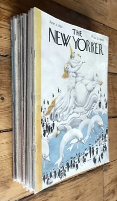 14 New Yorker Magazine June - November 1939 Complete Issues  Worlds Fair Cheever Foto 1 de 4