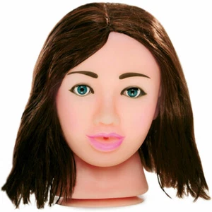 EXTREME TOYZ FACE BRUNETTE MEGA MASTURBATOR WITH FREE SHIPPING - Picture 1 of 4