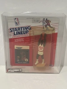 Michael Jordan 1988 Kenner Starting Lineup Rookie Piece Factory Sealed AFA 80 - Picture 1 of 3