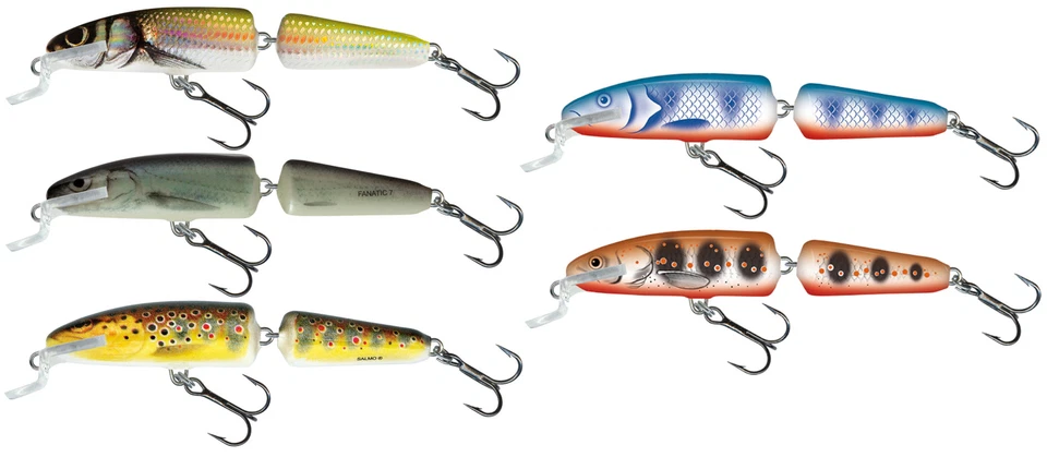 Salmo Fanatic 7cm 5g Floating - Wobbler zum Raubfischangeln, Forellenköder - Bild 1 von 1