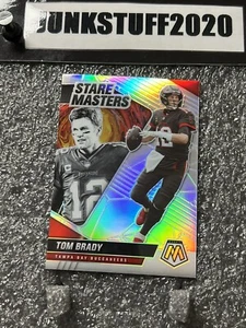 TOM BRADY 2021 PANINI MOSAIC STARE MASTERS SILVER #SM5 Hobby insert - Picture 1 of 4
