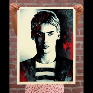 Shepard Fairey - Paul Weller - The Tranquility of Solitude - S/N/500 - 2025 - Picture 1 of 14
