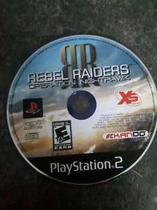 Rebel Raiders Operation Nighthawk PlayStation 2 PS2 Game (Disc Only) - Picture 1 of 1