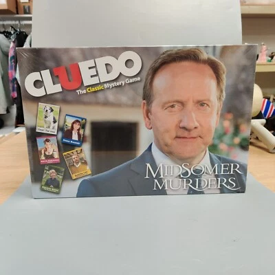 Cluedo Midsomer Murders Edition Clue Mystery Board Game NEW Minor Box Wear - Image 1 of 4