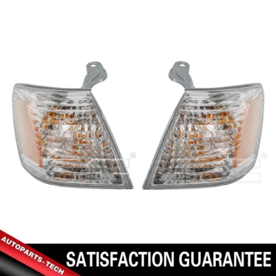 Conjunto de luces de señal de giro delanteras izquierda y derecha para Toyota Camry TYC 2X 2000 2001 Foto 1 de 4
