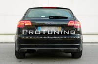 Audi S6 4G C7 11-15 OE hintere stoßstange diffusor leiste valance S-Line A6 RS6