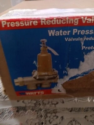 WATTS 1" Water Pressure Reducing Valve NPT Threaded Female Union LF25AUB-Z3 - Image 1 of 3