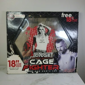 Cage Fighter 18" Cage Shaped Mirror UFC MMA Chuck Liddell Bar Man Cave - Bild 1 von 14