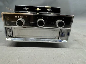 Vintage Tenna Mini 8 Stereo Automobile Car 8 Track Tape Player Under Dash Truck - Picture 1 of 7
