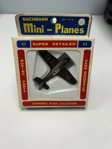 Tomy Bachmann Mini - Planes #63 FOCKE-WULF 190 1:140 Scale VINTAGE WWII TOY ~146 - Picture 1 of 6