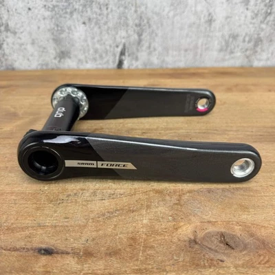Ridden Once! SRAM Force AXS D2 DUB 167.5mm Carbon Crankset Crank Arms 465g - Image 1 of 4