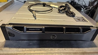 Dell Compellent SC220 12Tb Storage Expansion Array w SAS and Power Cables - Image 1 of 4
