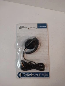 Motorola Receptor de oído flexible Accesorio de radio bidireccional OEM 50227 Hablar de - Imagen 1 de 4