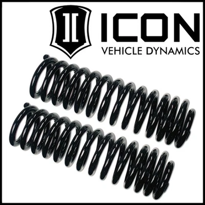ICON 3" Lift Front Dual Rate Coil Springs PAIR fit 2007-2018 Jeep Wrangler JK - Imagem 1 de 2