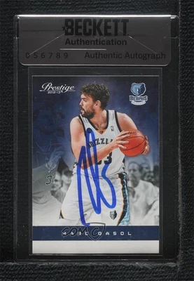 Auténtico automático BAS 2012-13 Prestige Marc Gasol #50 Foto 1 de 2