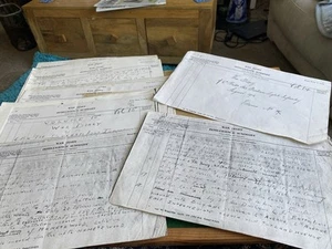 Huge Collection WW1 War Diaries Forms. Durham Light Infantry. - Picture 1 of 17