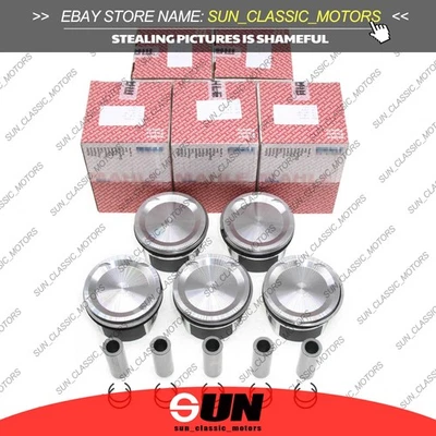 Juego de 5 anillos de pistón STD PARA Volvo C30 C70 XC90 S60 S40 S80 2,5 T5 L5 B5254T Foto 1 de 4