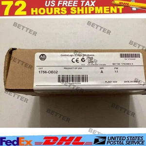 NEW- Sealed AB 1756-OB32 SER A ControlLogix 32 Point DO Module 1756-OB32 USA - Picture 1 of 4