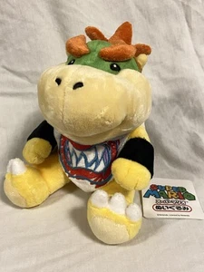 "Muñeco de peluche original Sanei Boeki Super Mario 2009 Bowser Jr. S 7"" nuevo con etiquetas nuevo" - Imagen 1 de 7