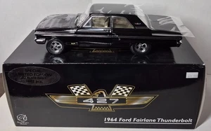1964 Ford Fairlane Thunderbolt RC2 Diecast 1:18 Car - Black - Picture 1 of 9