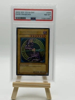 Yu gi oh! Dark Magician SDY-006 Starter Deck PSA 8 - Image 1 of 2