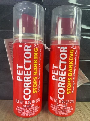 Corrector de mascotas deja de ladrar silbido sonido gran entrenamiento para perros 0,95 OZ spray nuevo Foto 1 de 2