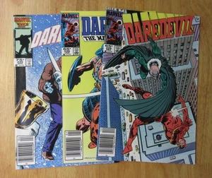 Lot of *3* HTF Newsstand DAREDEVIL! #225, 226, 229 (VF/NM) *Bright & Glossy!* - Picture 1 of 8