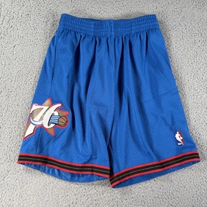 Philadelphia 76ers Shorts Mens Small NBA Basketball 1999 2000 Mitchell Ness Vint - Picture 1 of 10