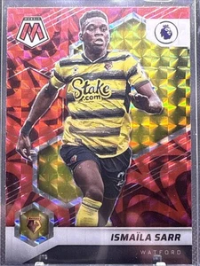 2021 Panini Mosaic EPL #44 Ismaila Sarr Red Reactive Watford - Picture 1 of 2