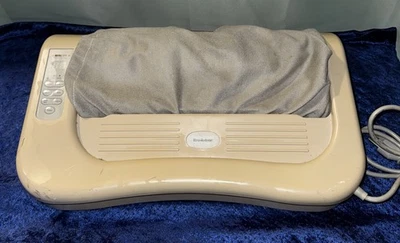 Masajeador de pies y cuello Brookstone 257097 rodillo de amasado profundo Shiatsu - probado Foto 1 de 2