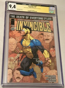 Invincible #100 Signed by Robert Kirkman & Ryan Ottley CGC Graded 9.4 1st Print - Picture 1 of 11