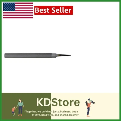 10-Inch American Pattern Half-Round Bastard Cut Hand File - Image 1 of 2