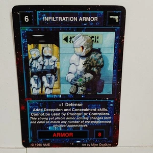 INFILTRATION ARMOR -- BATTLELORDS CCG -- RARE --  NM - Bild 1 von 2