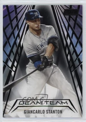 2018 Topps Stadium Club Beam Team Black /99 Giancarlo Stanton #BT-GST - Image 1 of 2