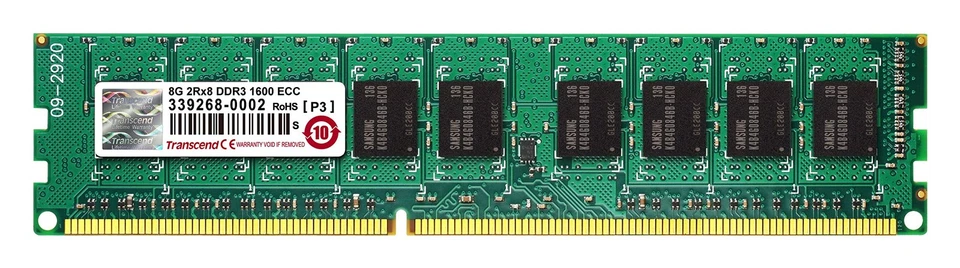 Transcend TS1GLK72V6H - 8GB 1600 DDR3 240 - Image 1 of 1