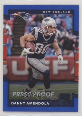 2017 Panini Donruss Press Proof Blue Danny Amendola #69 - Image 1 of 2