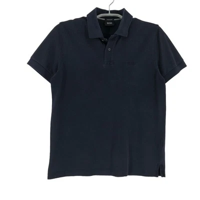 HUGO BOSS Maglietta Collo Polo Firenze Blu Uomo Taglia S - Immagine 1 di 4