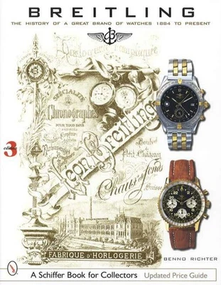 Reloj Pulsera Breitling Vintage Guía Coleccionista incl Navitimer Reloj Cronógrafo Foto 1 de 4