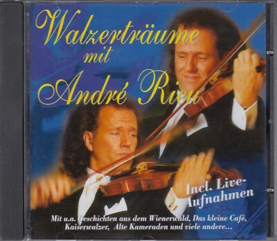 ANDRE RIEU Walzerträume Mit Andre Rieu CD Album 1998 RAR & NEUWARE MOZART,DVORA - Bild 1 von 4