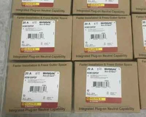 10 x Square D HOM120PDF 1 Pole 20A Combination Arc & Ground Fault Breaker NEW - Picture 1 of 1