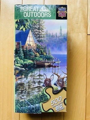 PEÇAS-PRIMAS 500 peças quebra-cabeça The Great Outdoors “Paradise Bay” - Imagem 1 de 4