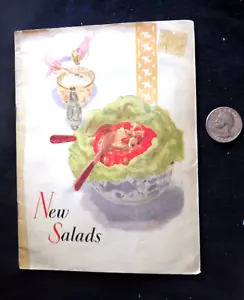 c. 1928 cook book "New Salads" Colman's Mustard -J&J Colman, New Brunswick, N.J. - Picture 1 of 6