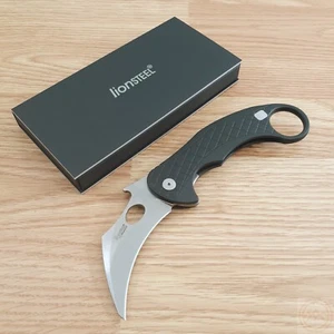LionSTEEL L.E.ONE Folding Knife 3.23" CPM MagnaCut Steel Blade Aluminum Handle - Picture 1 of 12