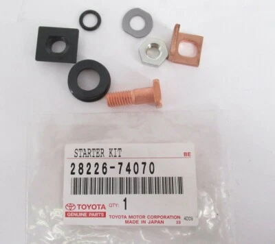 Kit de arranque de terminal de batería genuino OEM Toyota Lexus 28226-74070 Foto 1 de 2