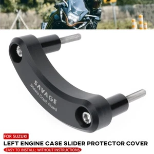 Left Engine Case Guard Crash Slider Cover Protector For SUZUKI Hayabusa GSX1300R - Picture 1 of 14
